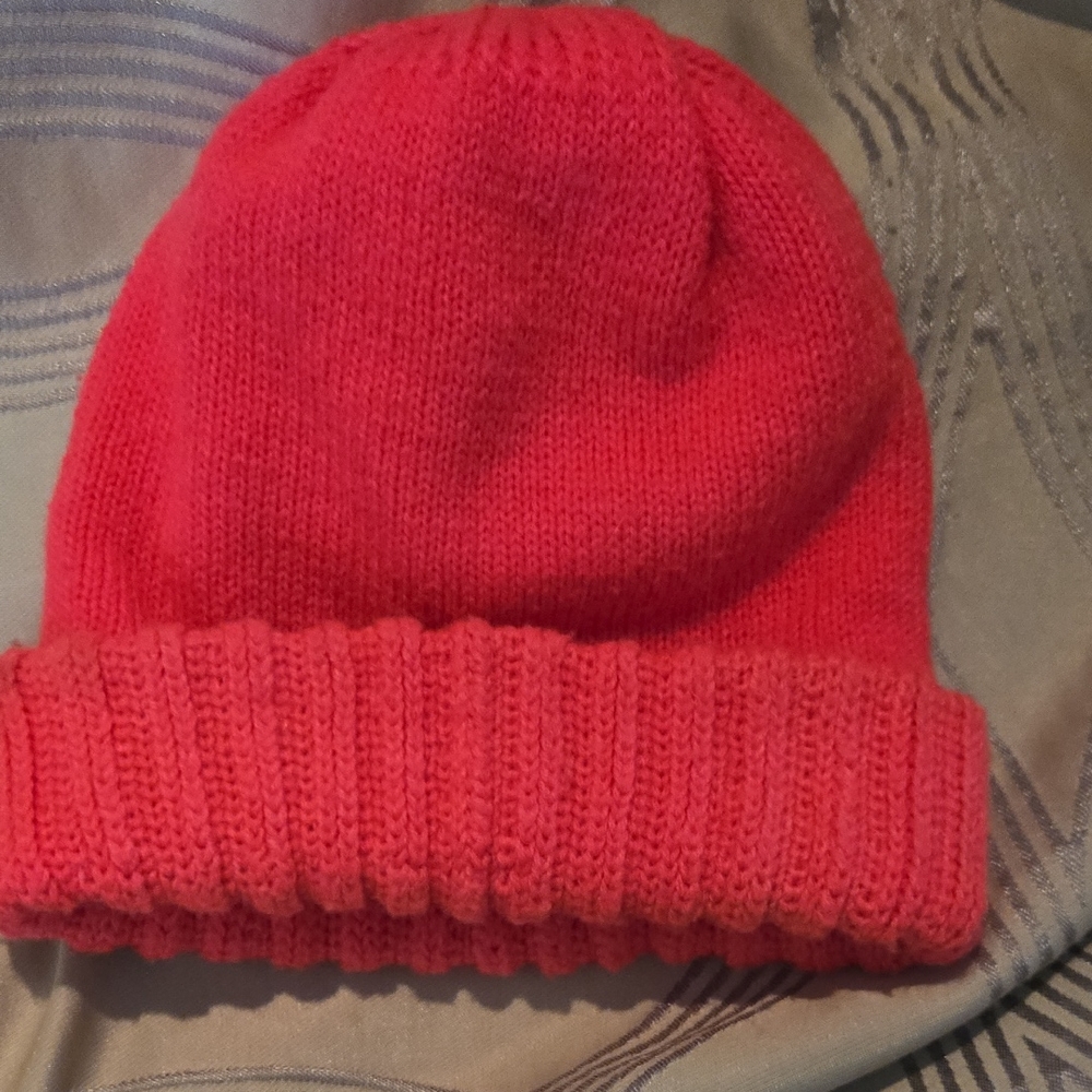 Cozy Pink Knit Beanie for Kids - Picture 1 of 1